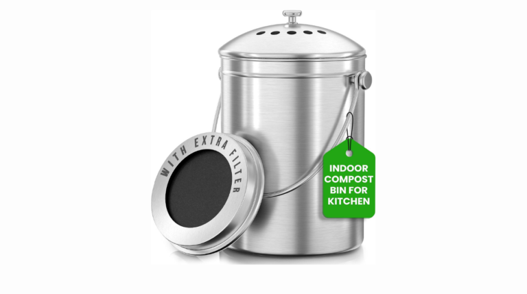 Best Utopia Kitchen 1.3 Gal Indoor Compost Bin – Odorless & Easy 3 Utopia Kitchen 1.3 Gal Indoor Compost Bin, Odorless